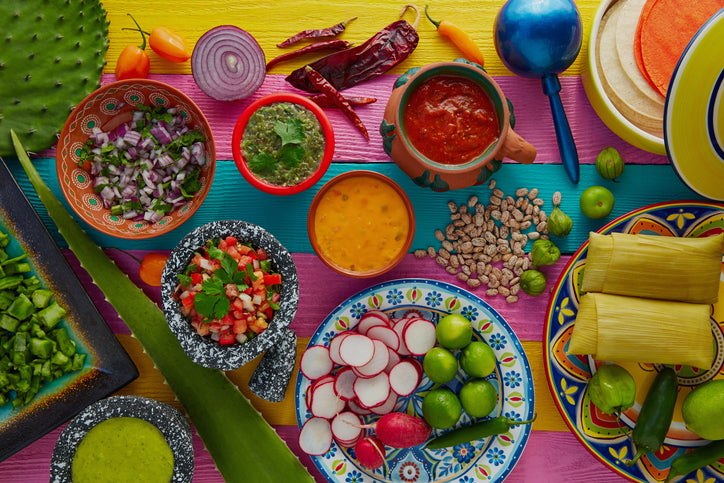 Mexican Food Cooking Sauces and Pastes