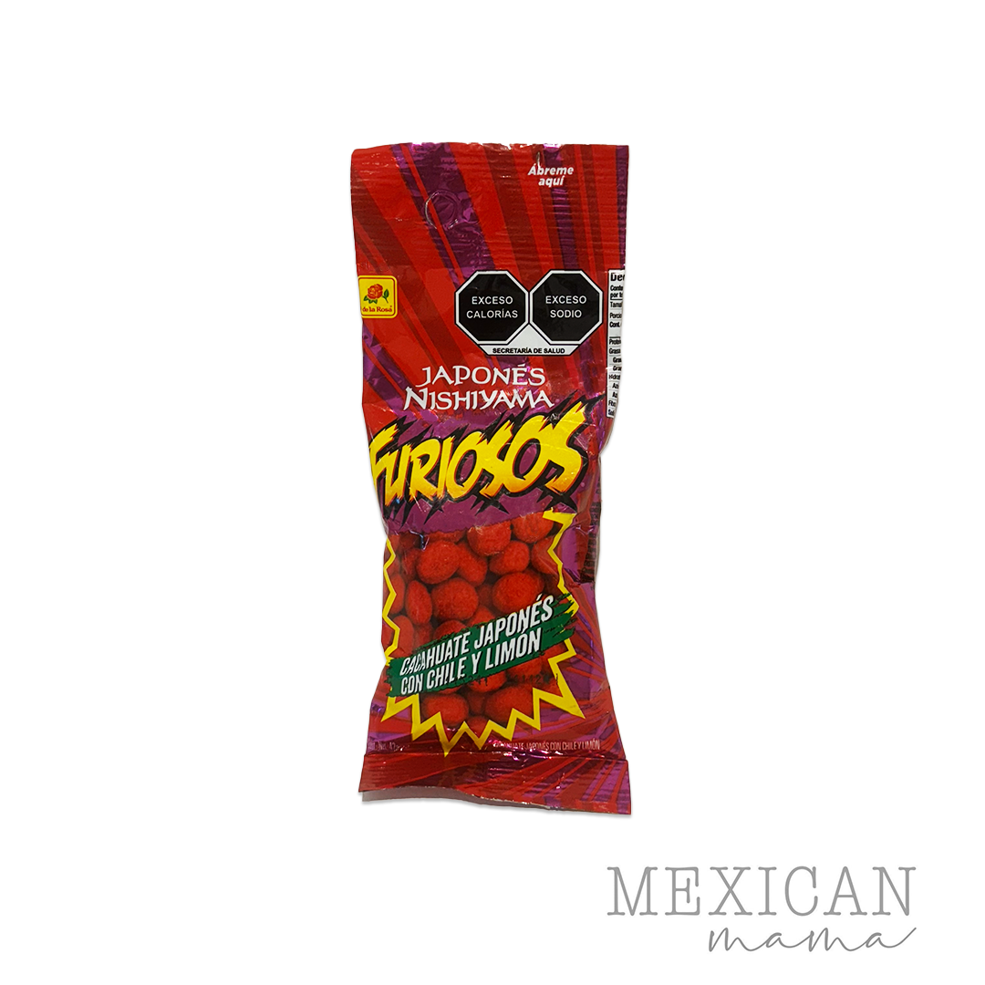 De La Rosa Furiosos Cacahuates Estilo Japones Peanuts 42g (pack of 3 ...