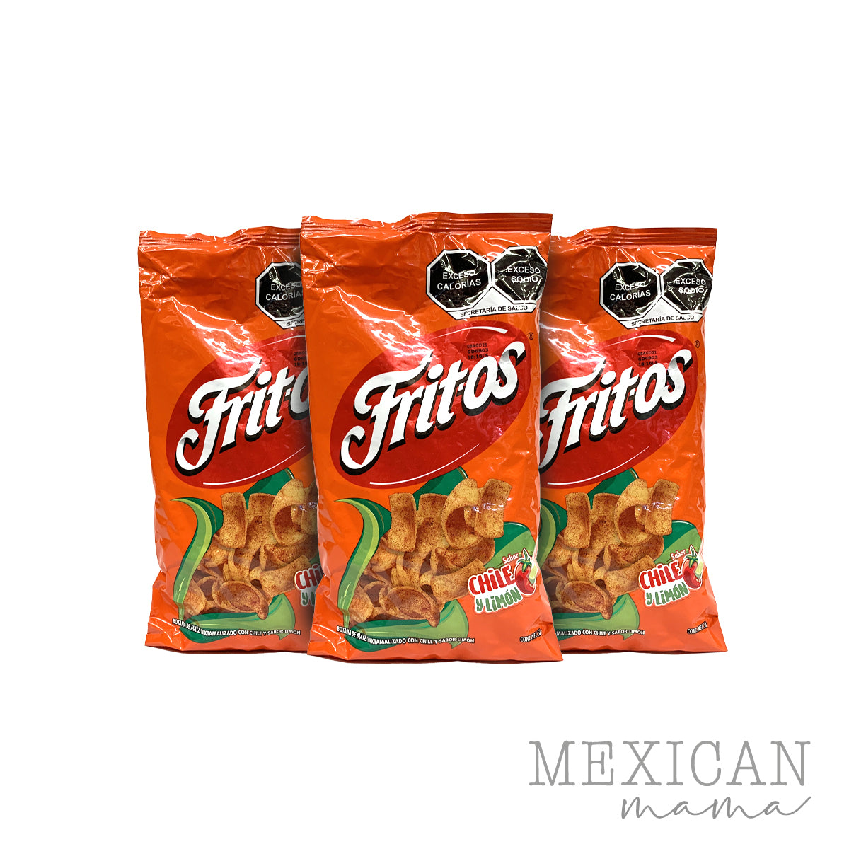 Sabritas Fritos Chilli and Lime flavour Crisps 60g (Pack of 3