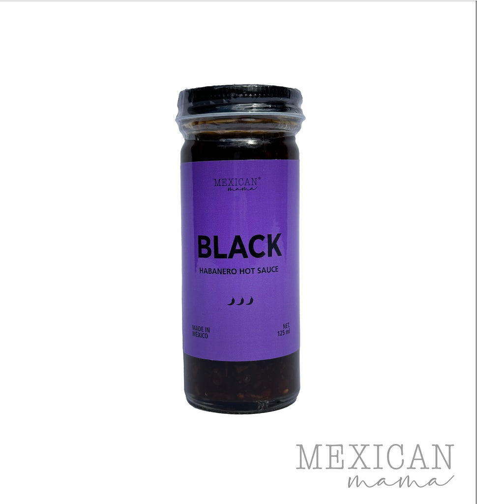 Mexican Mama Black Habanero Sauce