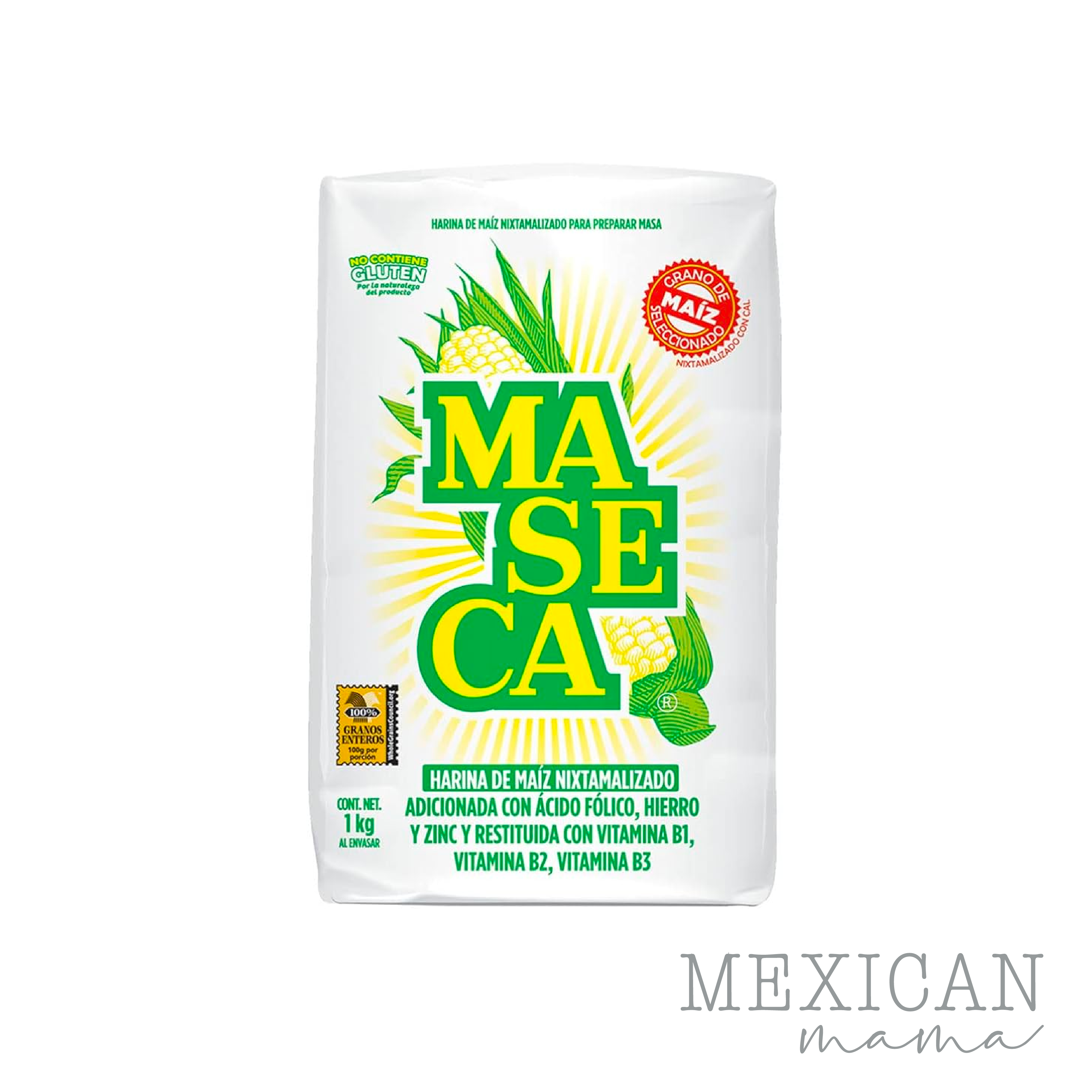 Harina de maíz Blanco PAN - GMO free Sin Gluten 1 kg – El Maíz - Mexican  Products GmbH