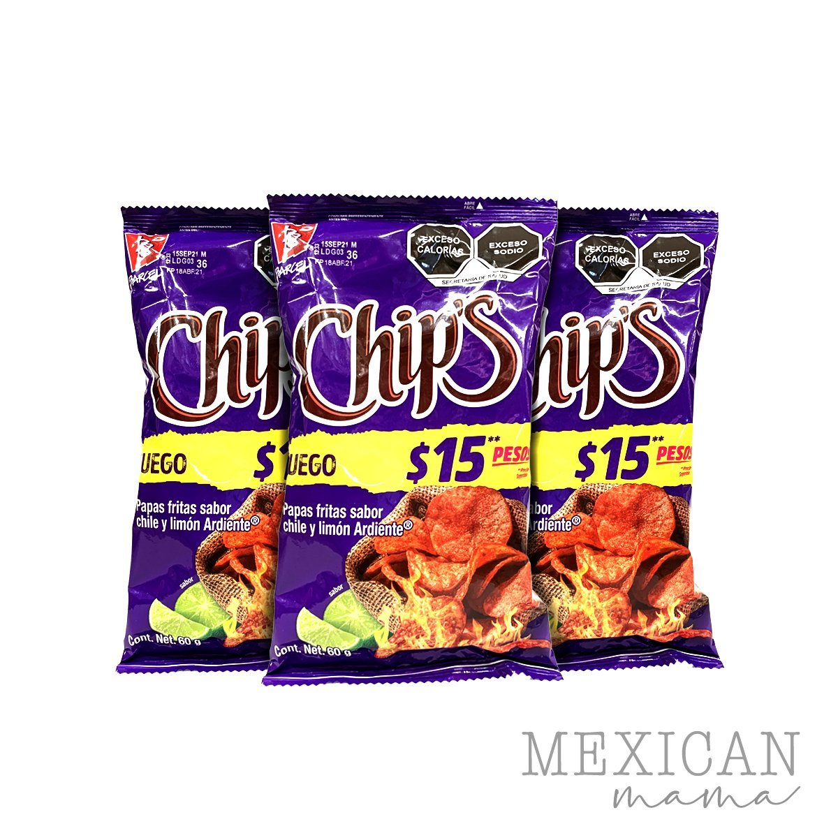 Barcel Pack Barcel Chips Fuego 62g (pack of 3) – Mexican Mama