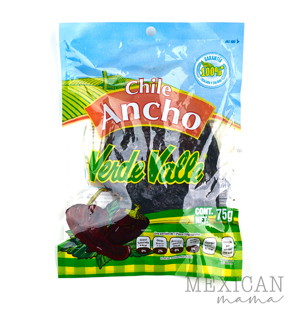 Ancho dried chilli