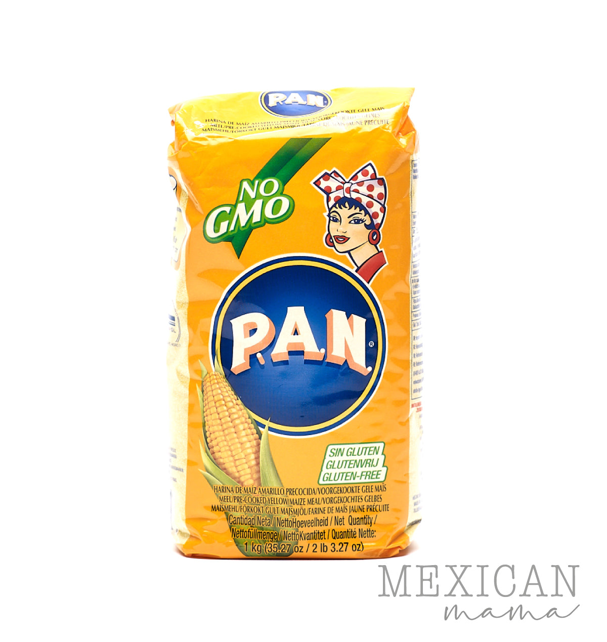 Pan Flour Yellow Harina Arepas Cornmeal